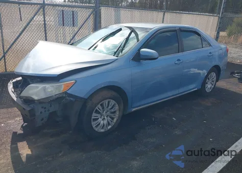 2012 Toyota Camry Le z USA, uszkodzony, nr VIN 4T1BF1FK1CU562004